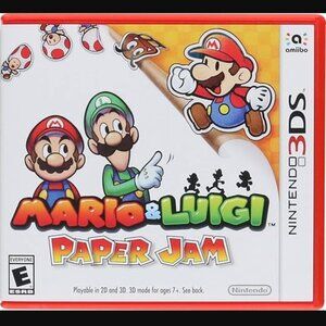 NIP & Sealed Brand New amiibo Nintendo 3DS Mario & Luigi Paper Jam